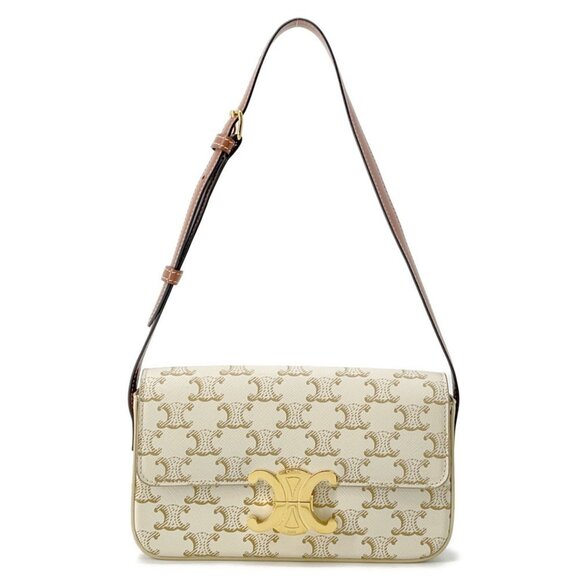 CELINE White Shoulder Bag - Picture 1 of 16